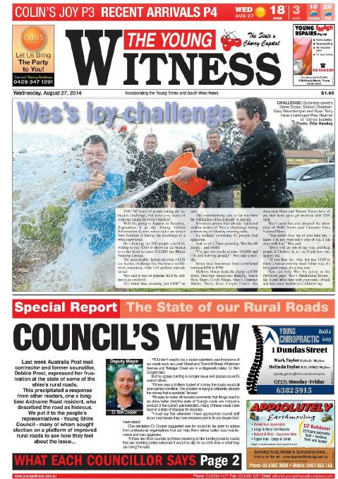 Young Witness front and back pages 2014 | July - September