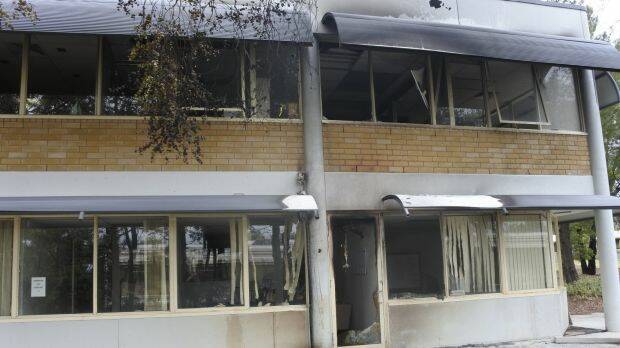 The Australian Christian Lobby headquarters in Deakin was gutted in the December incident. Photo: Clare Sibthorpe