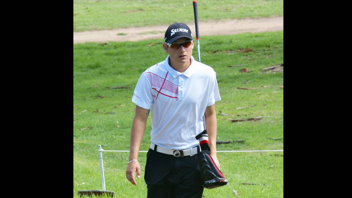 Joel Shields pictured at the Young Golf Club earlier this year.