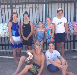 REPRESENTATIVES: Local swimmers represented Young at the regional championships held at Wagga earlier this month.             (sub)