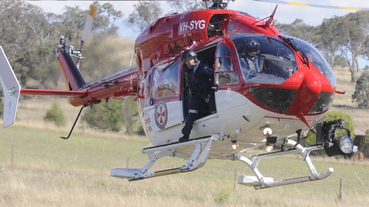 Ambulance Service NSW helicopter