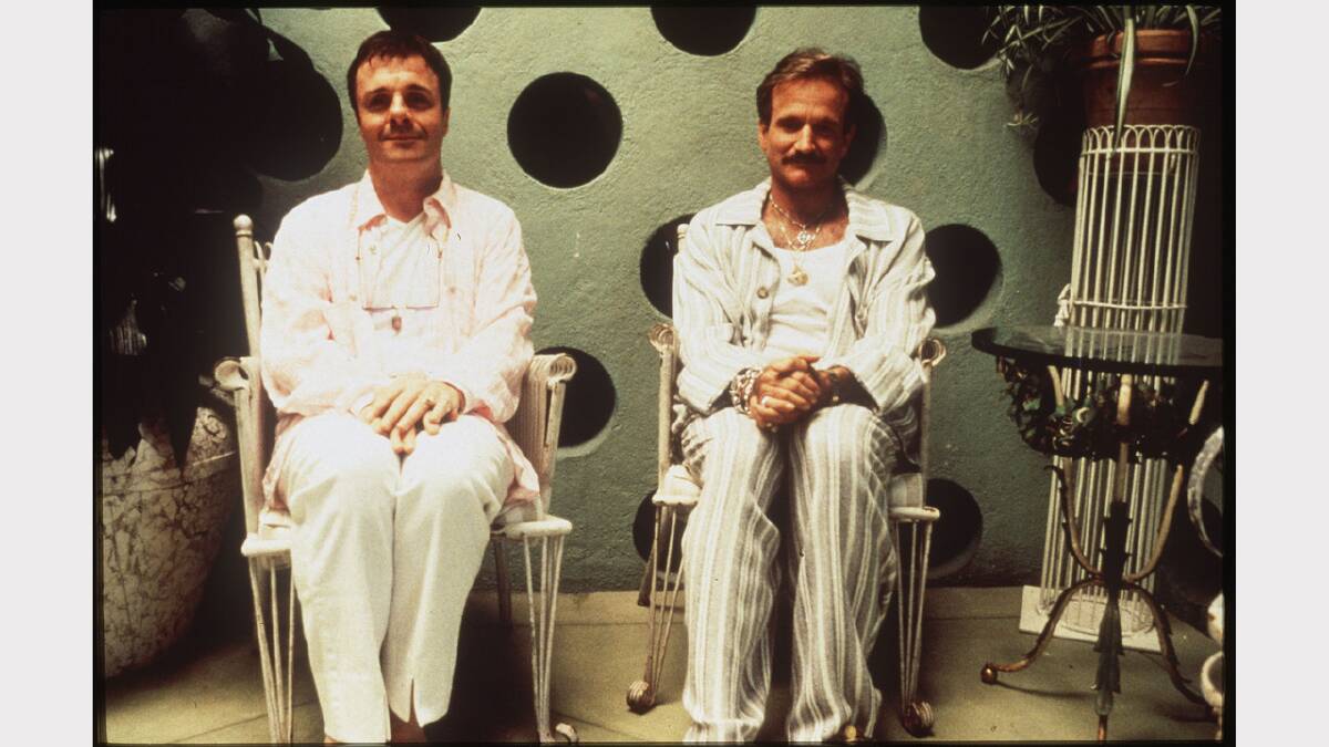 Nathan Lane and Robin Williams in The Birdcage.