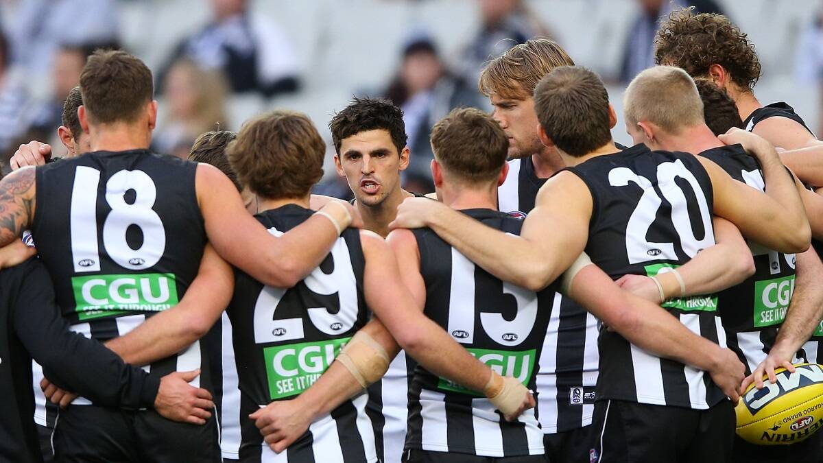 Collingwood will play for the first time at Aurora Stadium in February 2015.