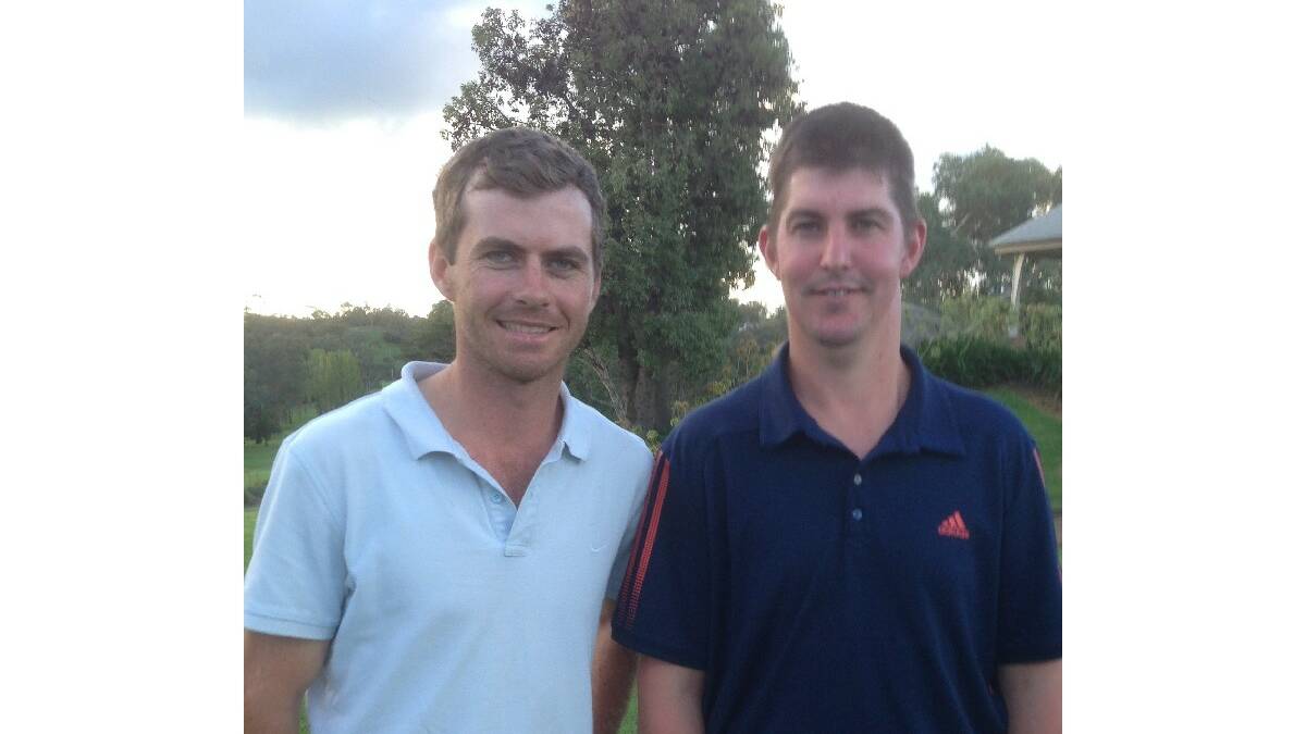 MEDALS: April monthly medal winners were Nick Apps in C Grade and Simon Oakes in A Grade.			(sub)
