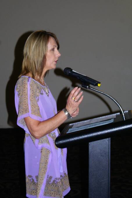 MC: Master of Ceremony for the Seniors Week lunch was Kelly Rolfe from Young Community Transport. 