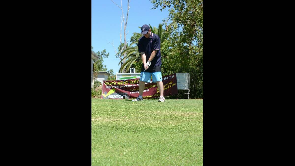 FOCUS: Young couldn't get Dan McGrath out of the zone at the 000 Emergency Services Golf Day even if you wanted to.