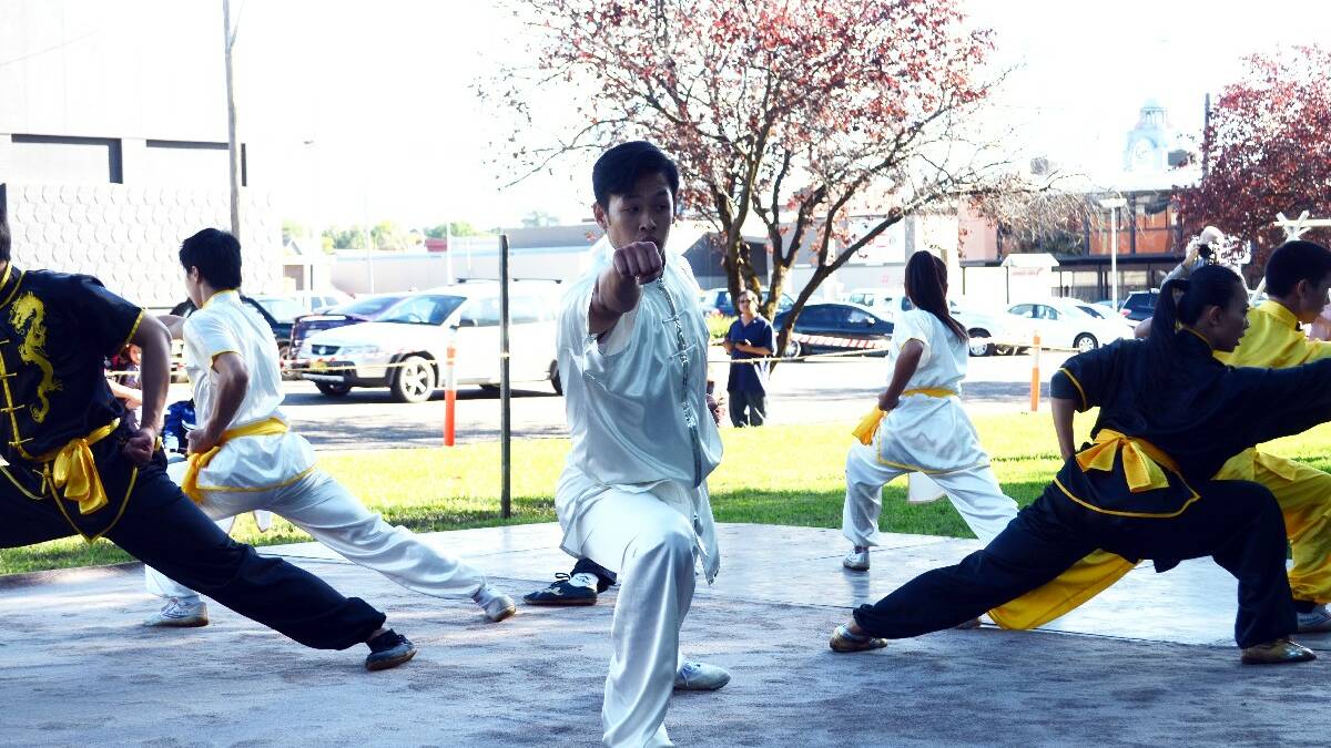Kung Fu martial arts.
