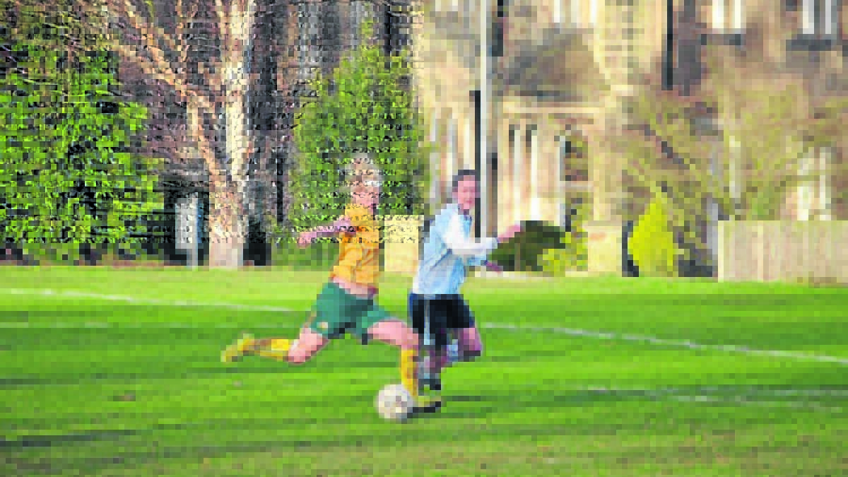 Stoddard plays in the UK: It was a very exciting start to the year for one of Young’s rising soccer stars Eden Stoddard who spent January representing Australia in the United Kingdom and scoring her first goal for Australia.