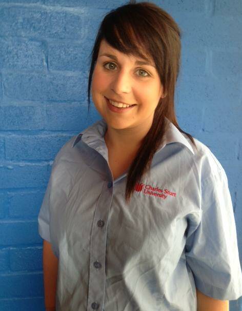 SUCCESS STORY:  Former local Samantha Jubb is a qualified registered nurse and paramedic, working full time at Westmead Children’s Hospital, and doing her Honours in Nursing.