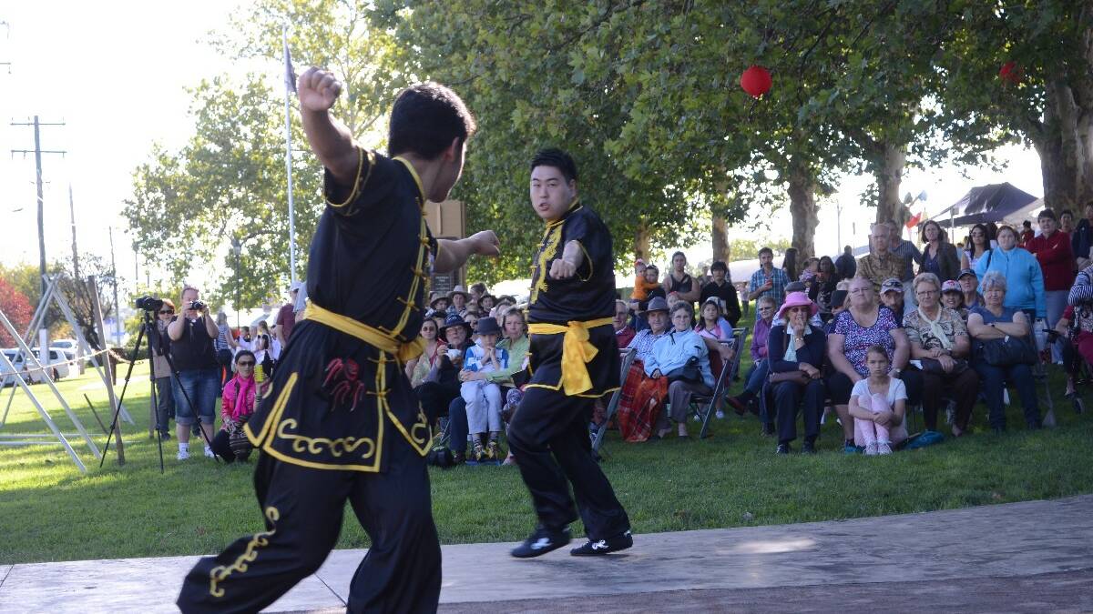Kung Fu martial arts.