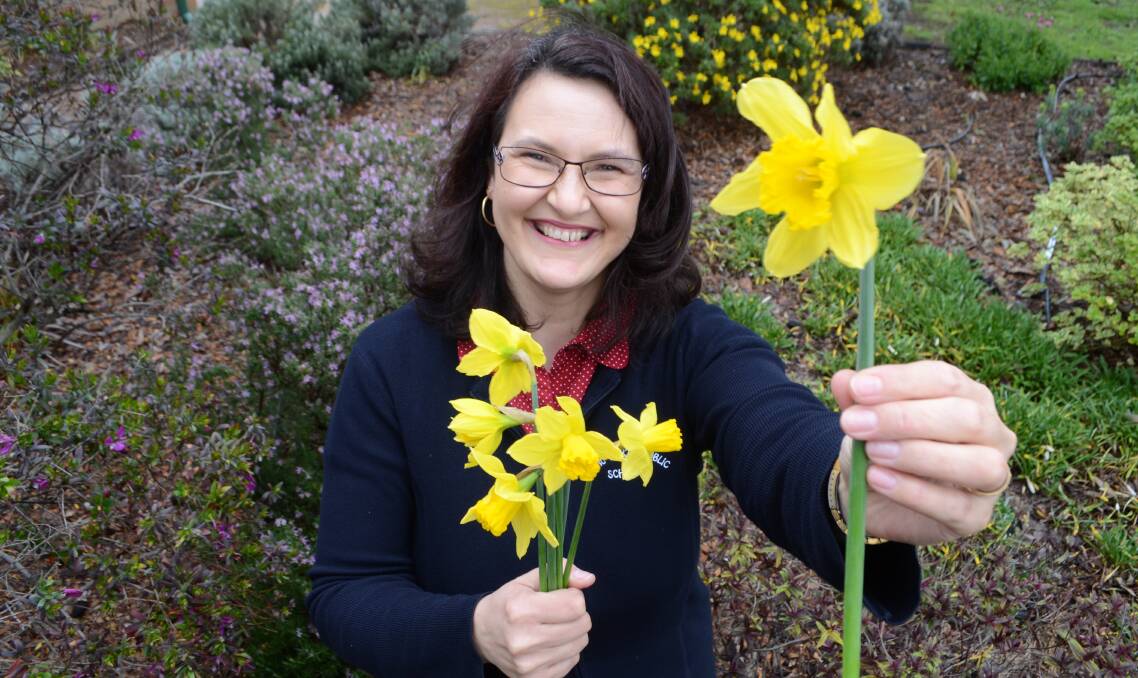 Daffodil Day is a fundraising event that's close to Young woman Leeanne Trantino's heart after she battled bowel cancer four years ago. 