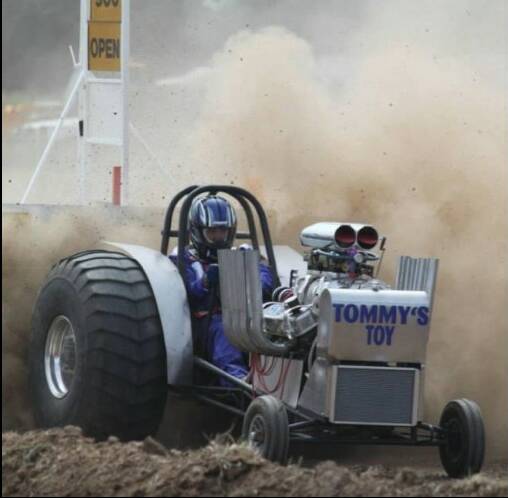 West off to nationals: Tom West, from Bribbaree, is making a name for himself in the national arena for placing third in this year’s round of the Australian Tractor Pulling Association competition.
