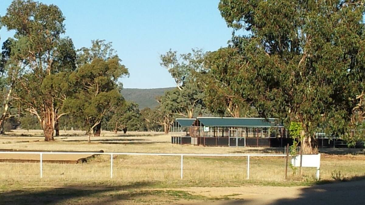 Recreation Grounds used for dressage.