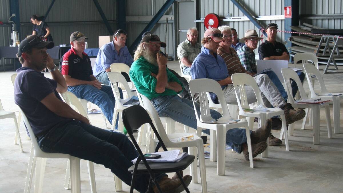 Field day: Around 10 growers attended a field day at Allied Grain Systems in Rockdale Road between 10am and 12.30pm, which was about informing grain growers the best ways of storing grain. The day attracted farmers from Young, Harden, Parkes, Temora and Quandialla.