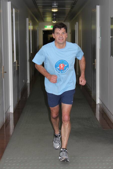 FUN RUN: Member for Hume Angus Taylor has registered for the Cherry Chase, and now he’s urging others to do the same. 