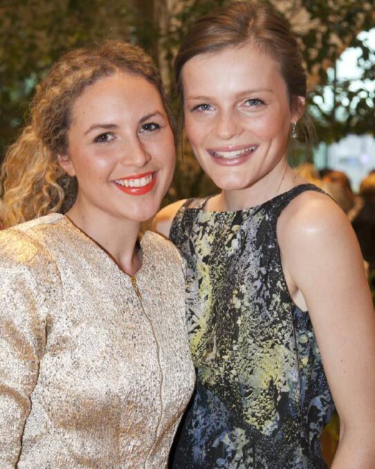 Siobhan Taylor (right) and Alice McGenniss-Destro at the Crown Spa launch.