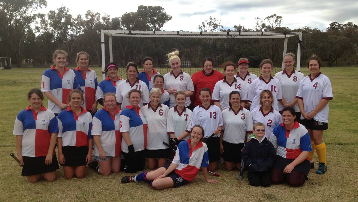 WOMEN: Young’s women hockey players took on Cowra in a recent match.