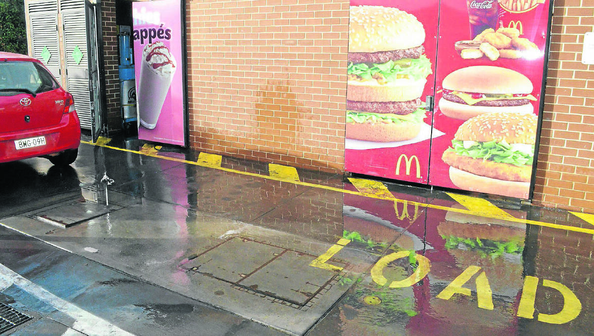 GREASE TRAPS: The new State Government’s liquid trade waste regulations will not hit local businesses with grease traps already installed on their premises - like Young McDonald’s - as hard as it will  hit businesses such as small cafes who have none.             (greasetrap2)
