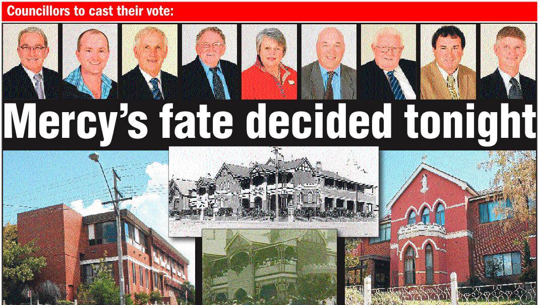 Fate of Young's old Mercy Care building to be decided at an extraordinary meeting of council at 5pm today.
