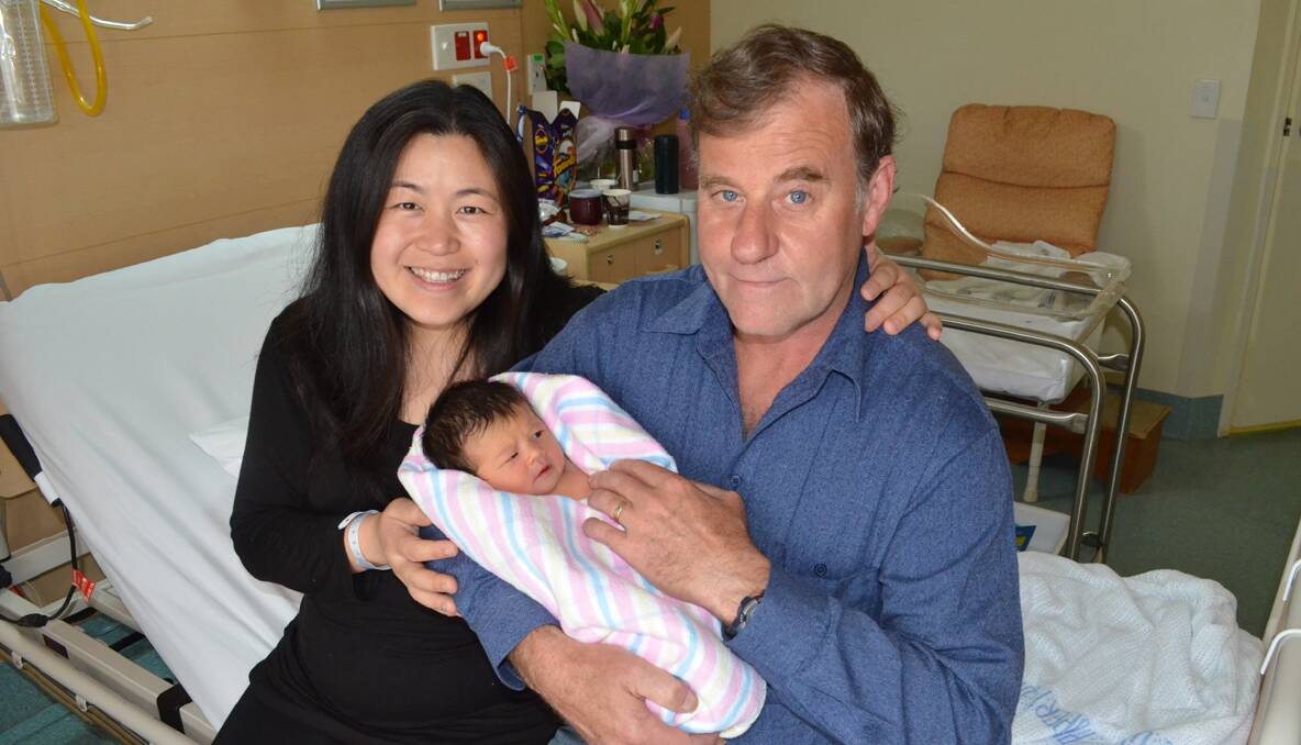 Jasmine was born at 7.01am on Wednesday, May 29, at Young District Hospital, weighing 3060 grams and measuring 49.5 centimetres. She is the daughter of Hongyan Zhao and Peter Cottam of Young.