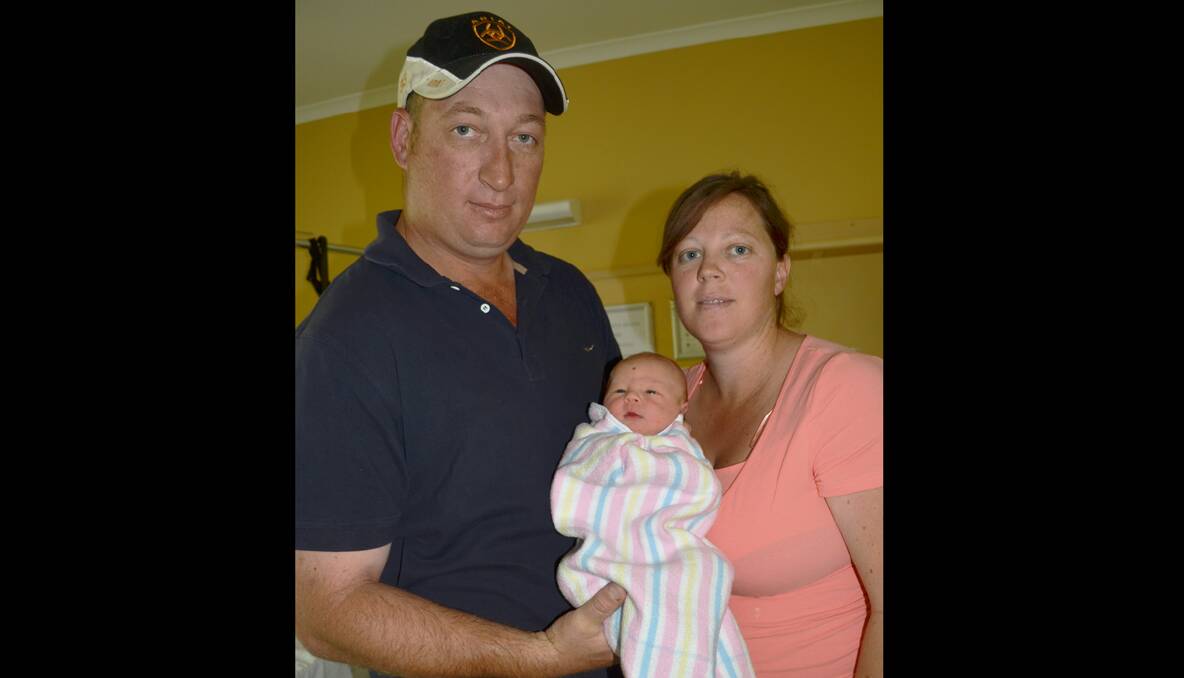 Joshua Wayne Potbury was born at 11.48am on Tuesday, October 15 at Young District Hospital, weighing 7lb and measuring 51cm. He is the son of Peta Hillier and Chris Potbury of Jugiong.