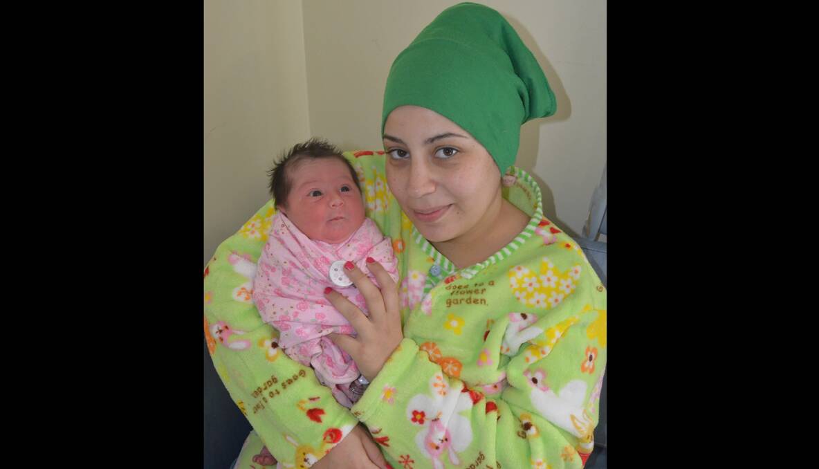 Aysha Hamze was born in Young on July 3 at 12pm weighing 2930 grams and measuring 47 centimetres. She is the daughter of Iman and Marwan Hamze of Young.