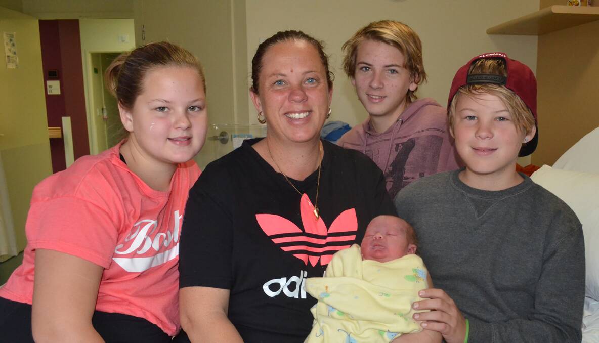 Reece Bradley Blackman was born at 11.08pm on Wednesday, June 26, at Young District Hospital, weighing 3750 grams (8lb 4oz)and measuring 51 centimetres.He is the son of Kerry Blackman of Bendick Murrell.
