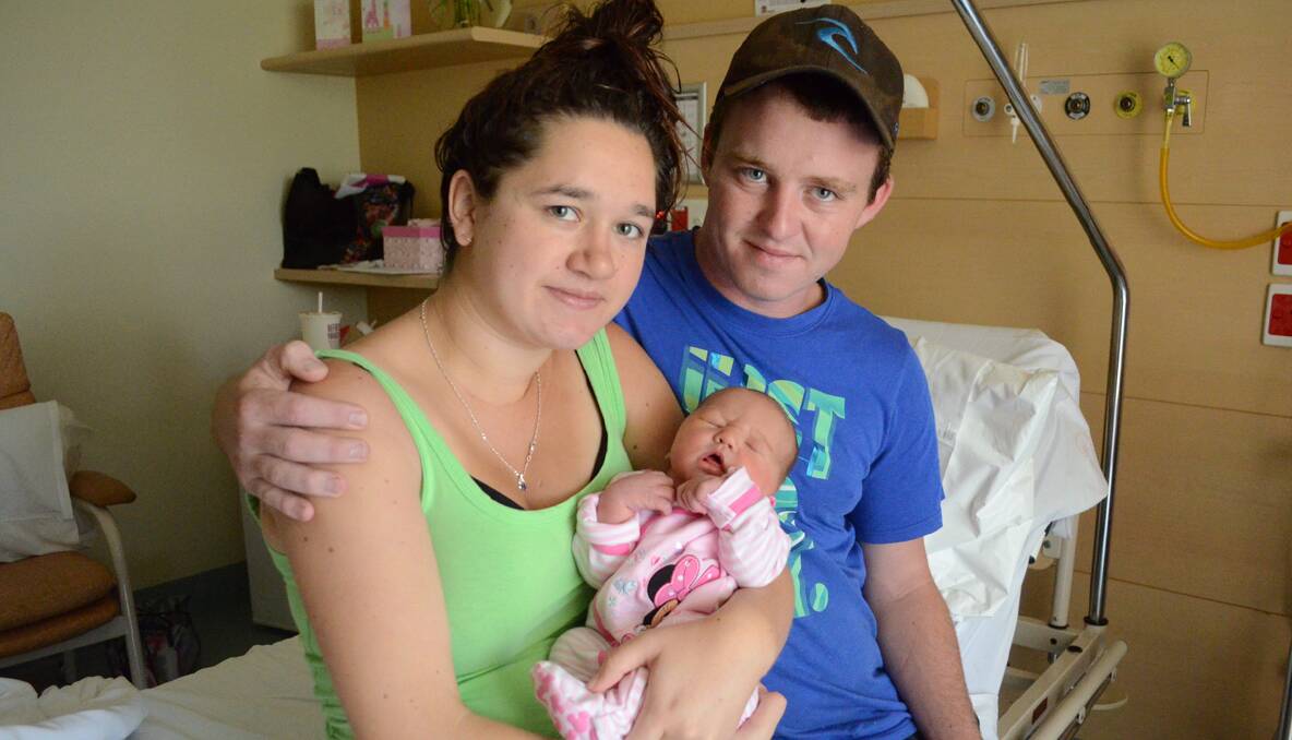 Hailey Madge Lahay was born at Young District Hospital on December 28 at 7.08pm weighing 4280 grams and measuring 51.5 centimetres. She is the daughter of Nioaka Fuller and Brendan Lahay of Young.