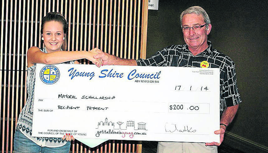 ABOVE RIGHT: Sophie Dunn was another lucky mayoral scholarship winner.                               (mayoralscholar5)