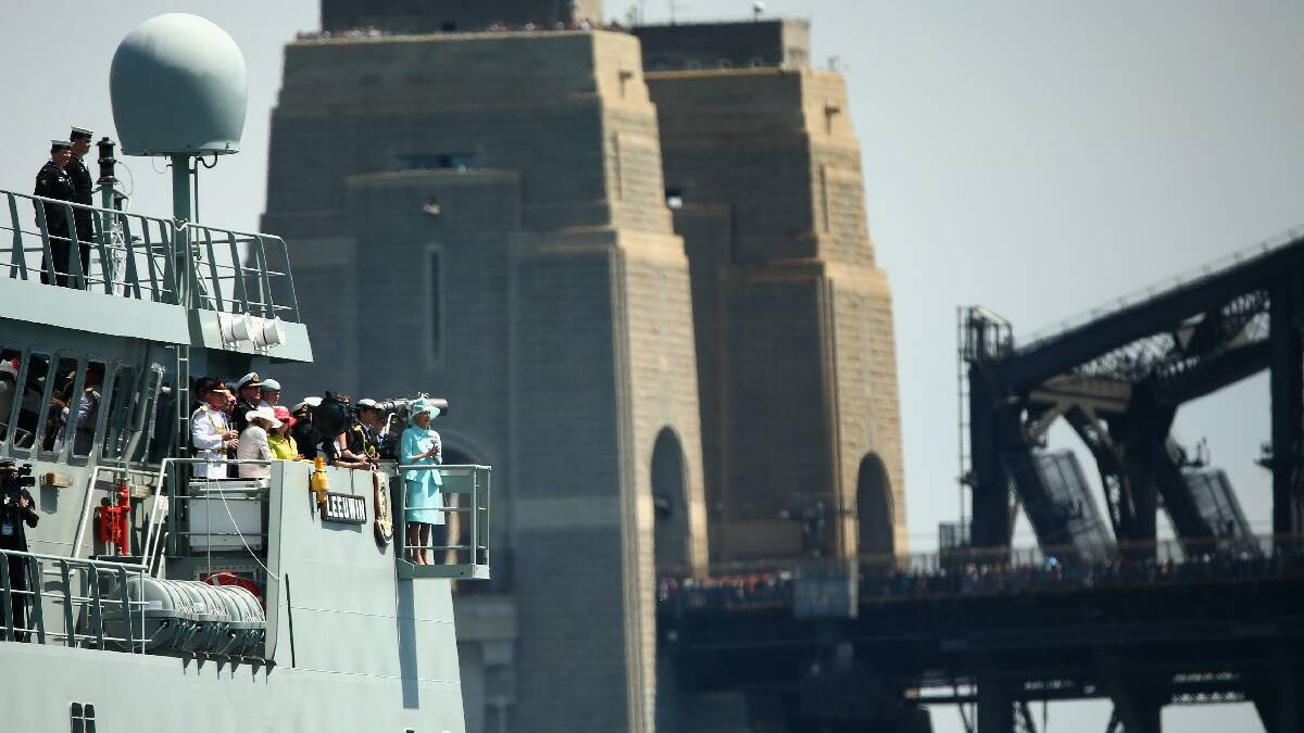 The 2013 International Fleet Review. Photo: Getty Images