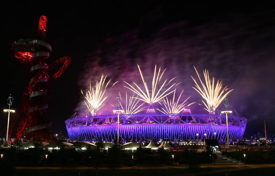 Scenes from the Opening Ceremony of the London 2012 Paralympics at the Olympic Stadium in London, England. Photo: Getty Images