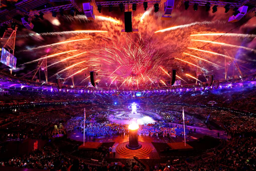 Scenes from the Opening Ceremony of the London 2012 Paralympics at the Olympic Stadium in London, England. Photo: Getty Images