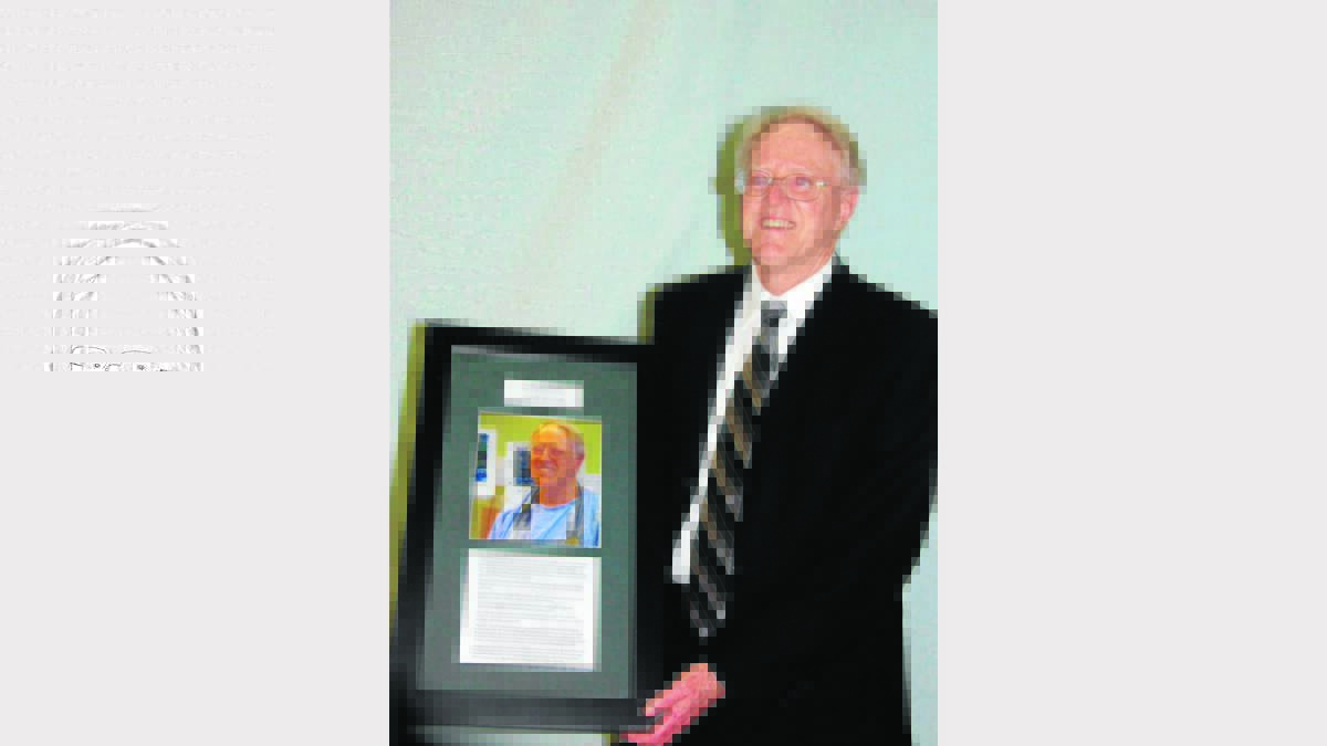 HONOUR: Former student Lloyd Miller has been inducted into Young High School’s Wall of Renown.