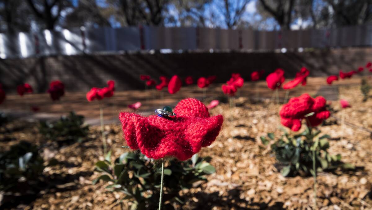 The Australian Jewish War Memorial at the ACT Jewish Community Centre. Photo: Dion Georgopoulos