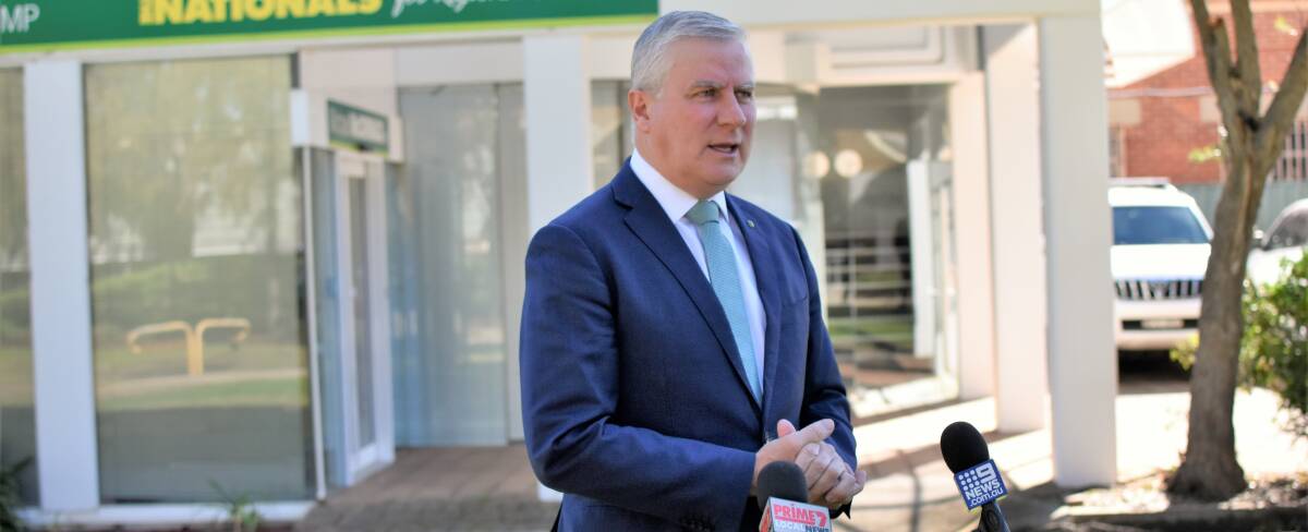 Riverina MP and Deputy Prime Minister Michael McCormack has escalated his rhetoric against Black Lives Matter protesters. 