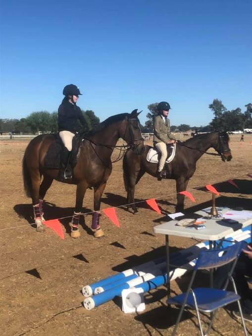 Zara Hewson from Bribbaree Pony Club and Imogen Thurgate from Canowindra are two riders who are looking forward to the event.