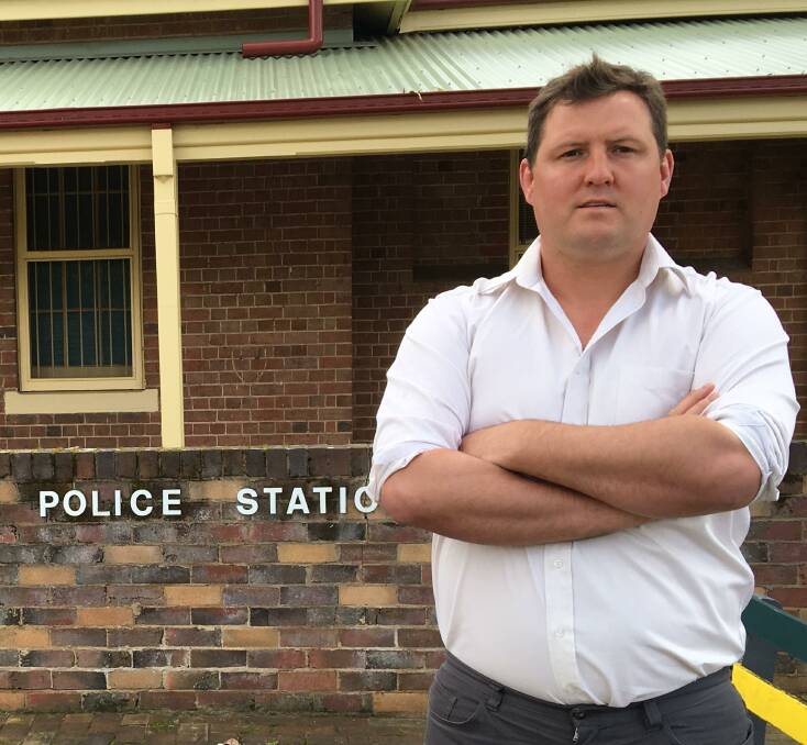 Shooters, Fishers and Farmers Party spokesperson Matthew Stadtmiller wants to know what is happening with the Young Police Station.