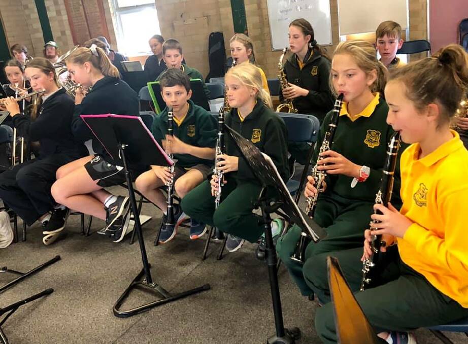 Students from public schools across Young have been rehearsing hard for the 2019 Cherry Jam. Photo: Cherry Jam 2019/Facebook.