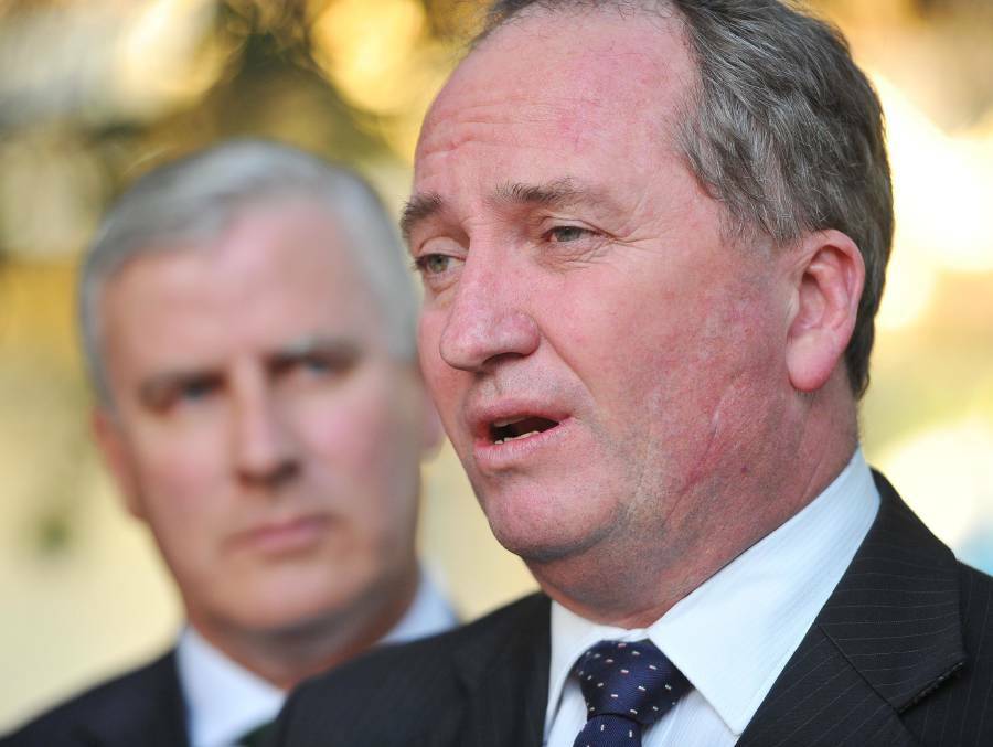 NO COMMENT: Member for Riverina Michael McCormack was not commenting on the issues plaguing Deputy Prime Minister Barnaby Joyce.