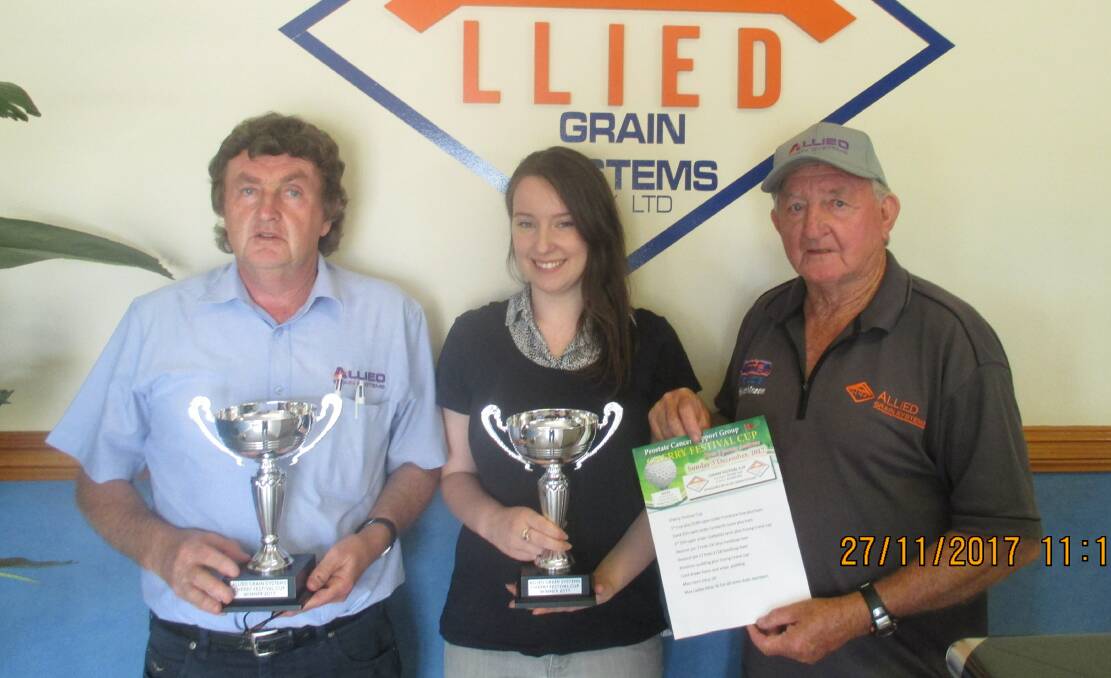 Sponsors for the event this weekend are Allied Grain Systems with several of the prizes.