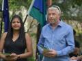  Robert Whittleton and Pooja Patel were welcomed as Australian Citizens on Friday morning.