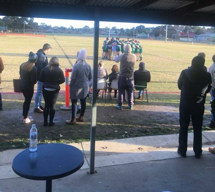 CELEBRATE: Yabbies sing victory on Saturday at Cranfield Oval.