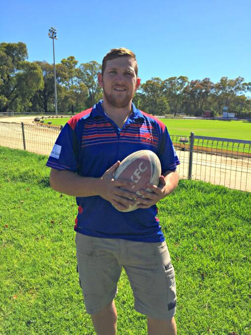 READY FOR KICK OFF: Captain of the Young Cherrypickers James Woolford said former Tumbarumba hooker Numiasasulu Tema will add depth to the Cherrypickers. Photo: Craig Thomson.