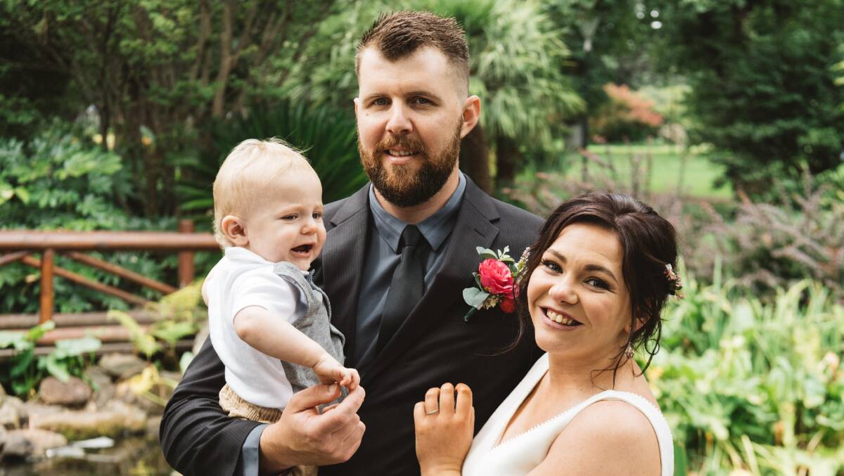 Since the fire Laura has now gotten married and had a gorgeous baby. Photo: Supplied.