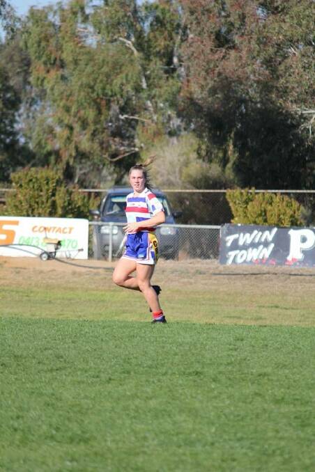 GREAT WORK: Sienna Smith has been named in the Group Nine Under 16s League Tag side. Photo: YJRL/Facebook.