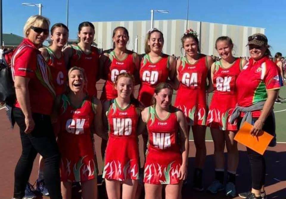 Best of luck the the Young District Netball Association 2021 Opens side this weekend. Photo: YDNA.