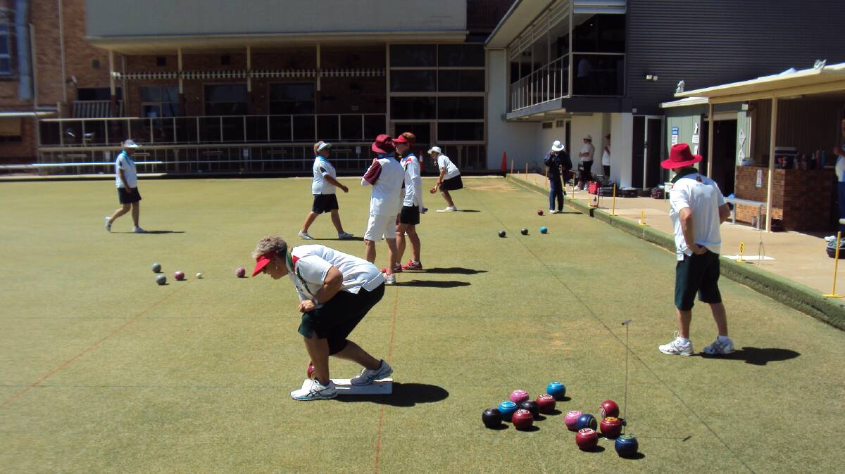 LOTS OF FUN: Young Women's Bowling Club ladies enjoy a day out in Cootamundra recently. Photo: Young Women's Bowling Club.