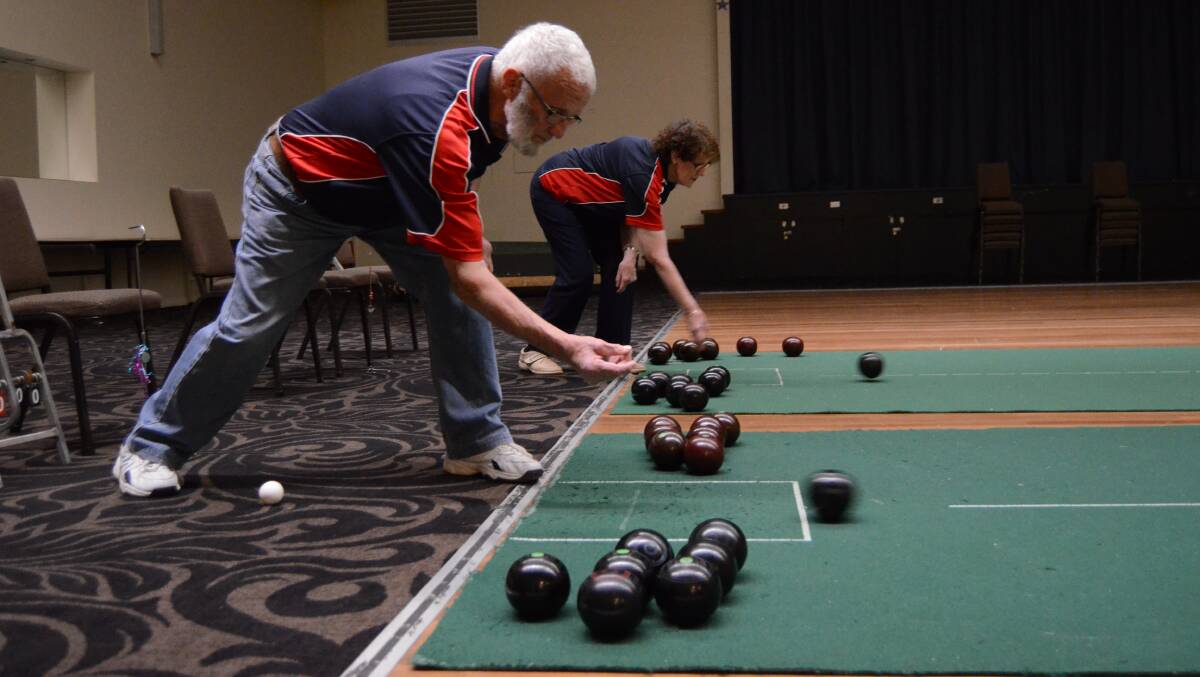 ROLL ON IN: Young Services Club Indoor Bowls is held every Wednesday night.