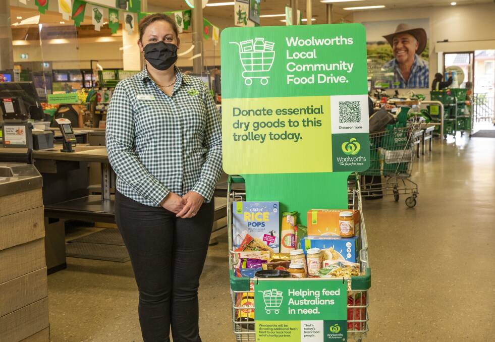 Woolies Young launches local food drive