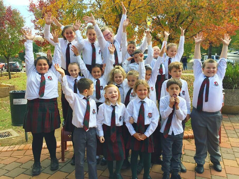 Murringo Public School won the choral section of the Cowra Eisteddfod last month.